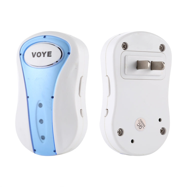 VOYE V008A Home Music Remote Control Wireless Doorbell with 38 Polyphony Sounds, US Plug, V008A VOYE V008A Home Music Remote Control Wireless Doorbell with 38 Polyphony Sounds, US Plug, V008A